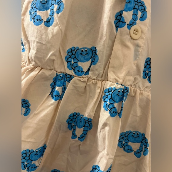 WYNKEN Sail Collar Sundress in Turquoise, Girl’s Size 4Y - Picture 5 of 8